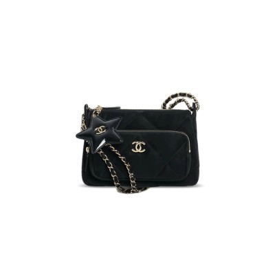 CHANEL MASTER 25N MINI CLUTCH WITH CHAIN AS4772 (17.5*15*9.5cm)
